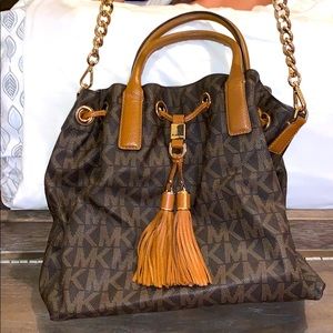 Used Michael Kors Brown Purse